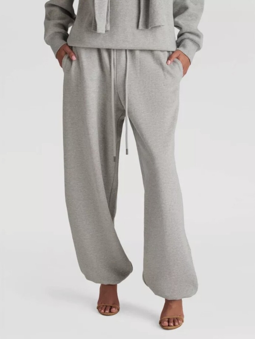 💥 KBB by Kahlana The Dwayne High Rise Straight Leg Fleece Sweatpants XS